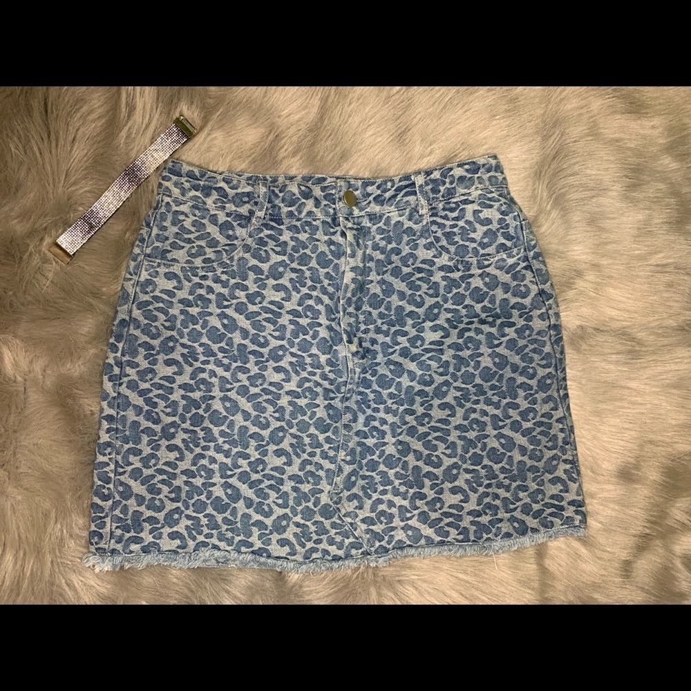 Jean skirt
